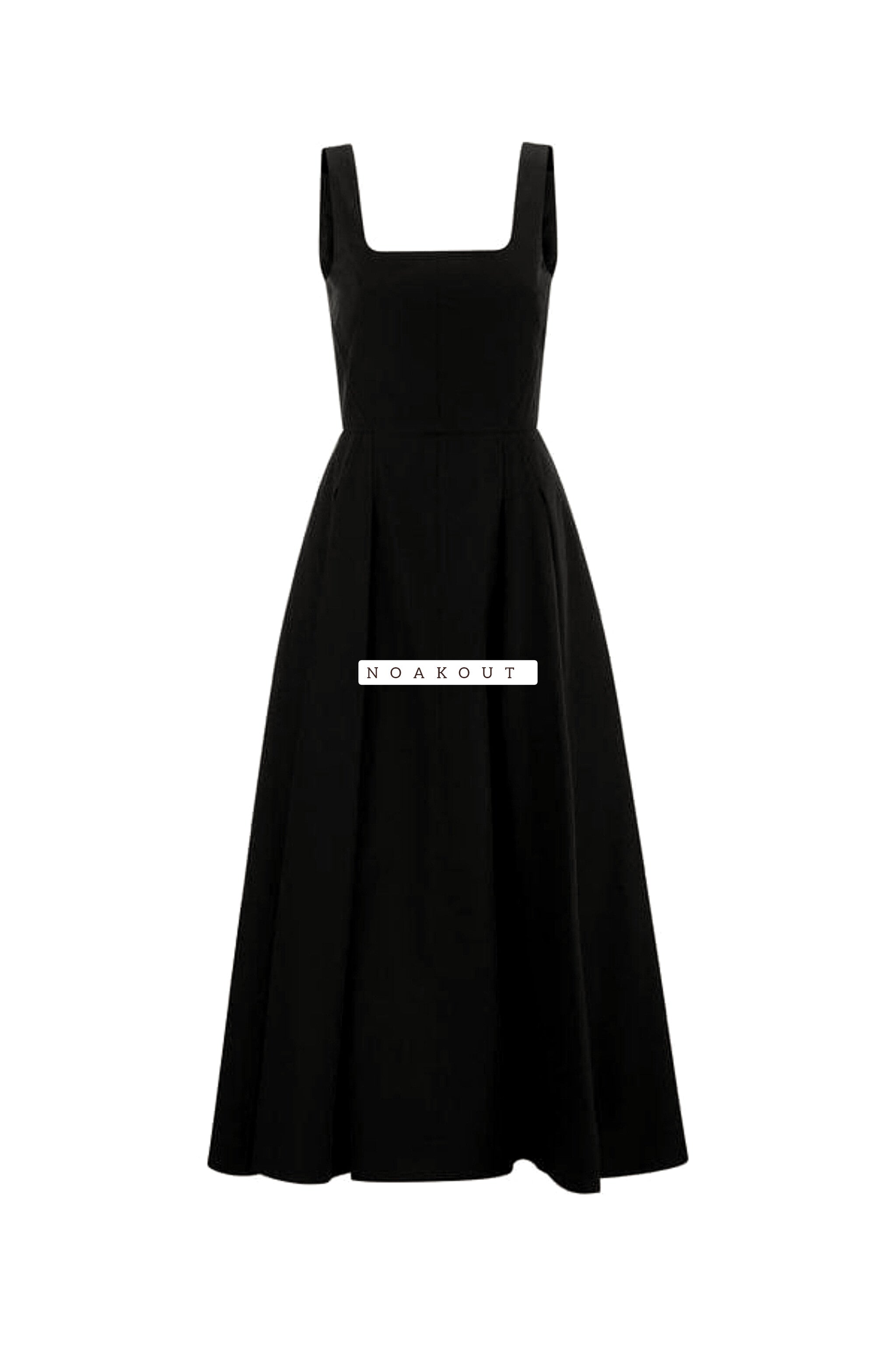 | BLACK PINAFORE GOWN |
