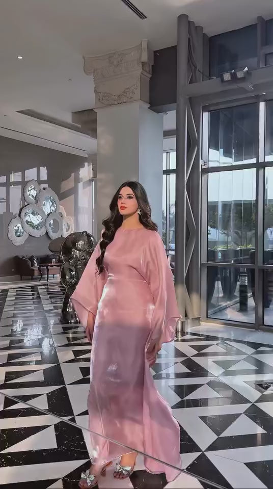 { DIANA BUTTERFLY GOWN } { Two peice Set " Upper gown & Inner  ".