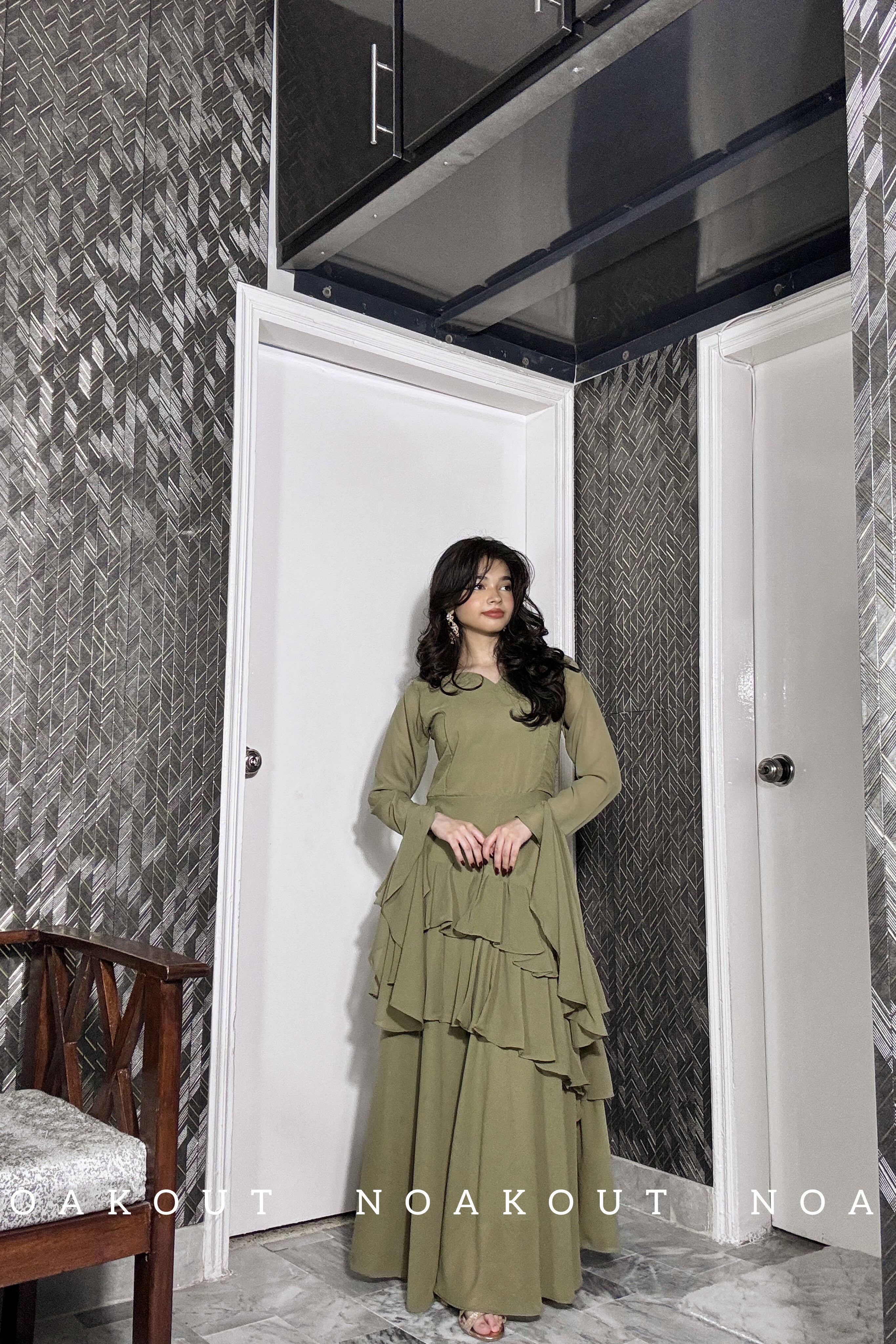 { SYLVA RUFFLE MAXI }