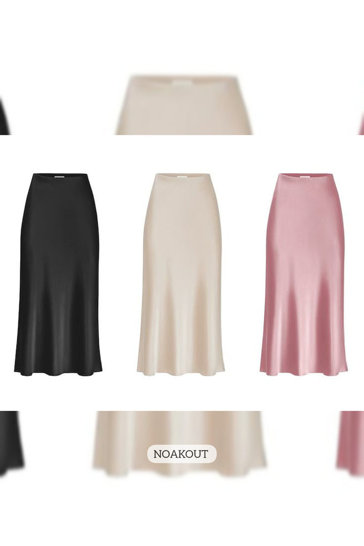 { SATIN SKIRTS }