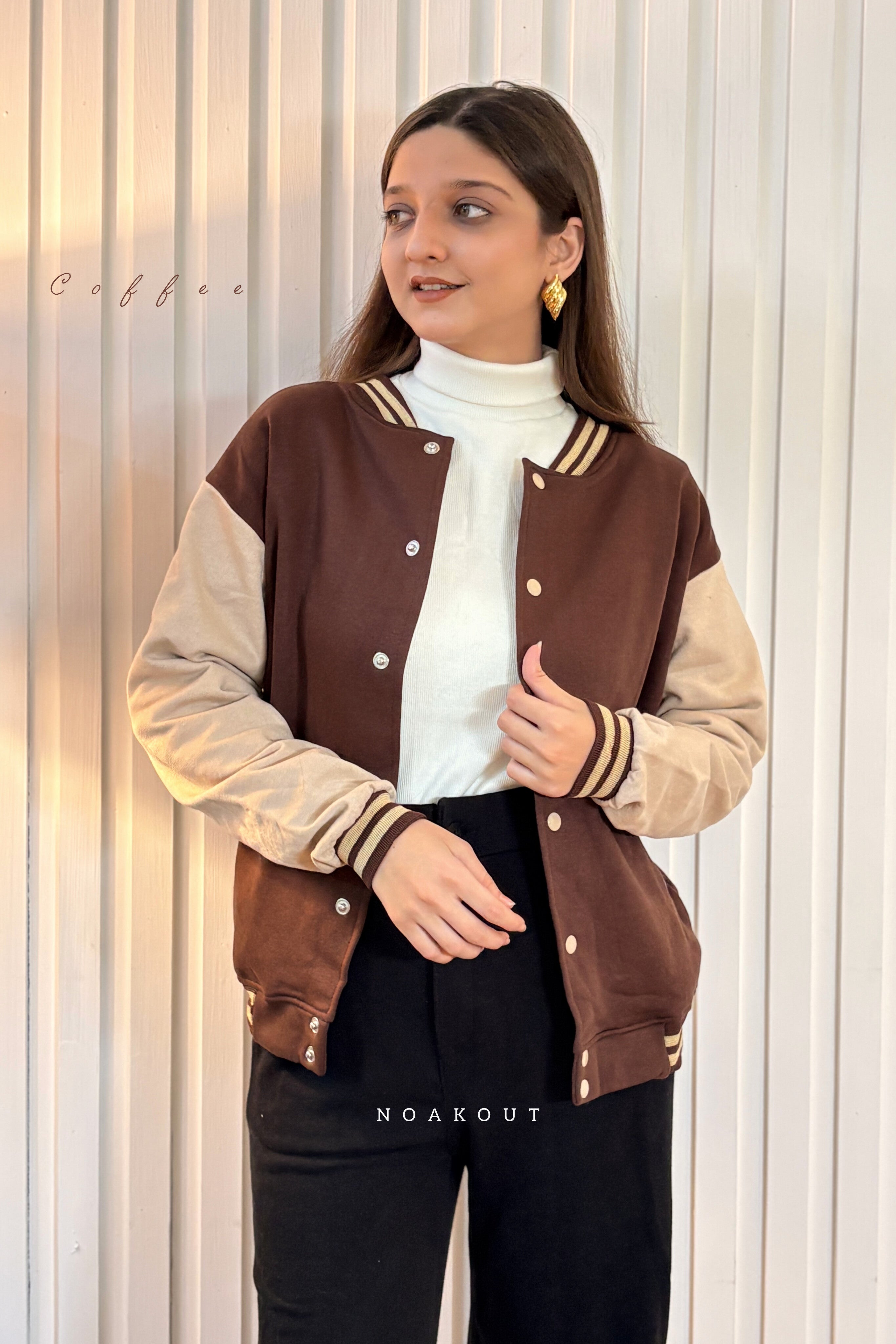 | VERSITY FLEECE JACKET |