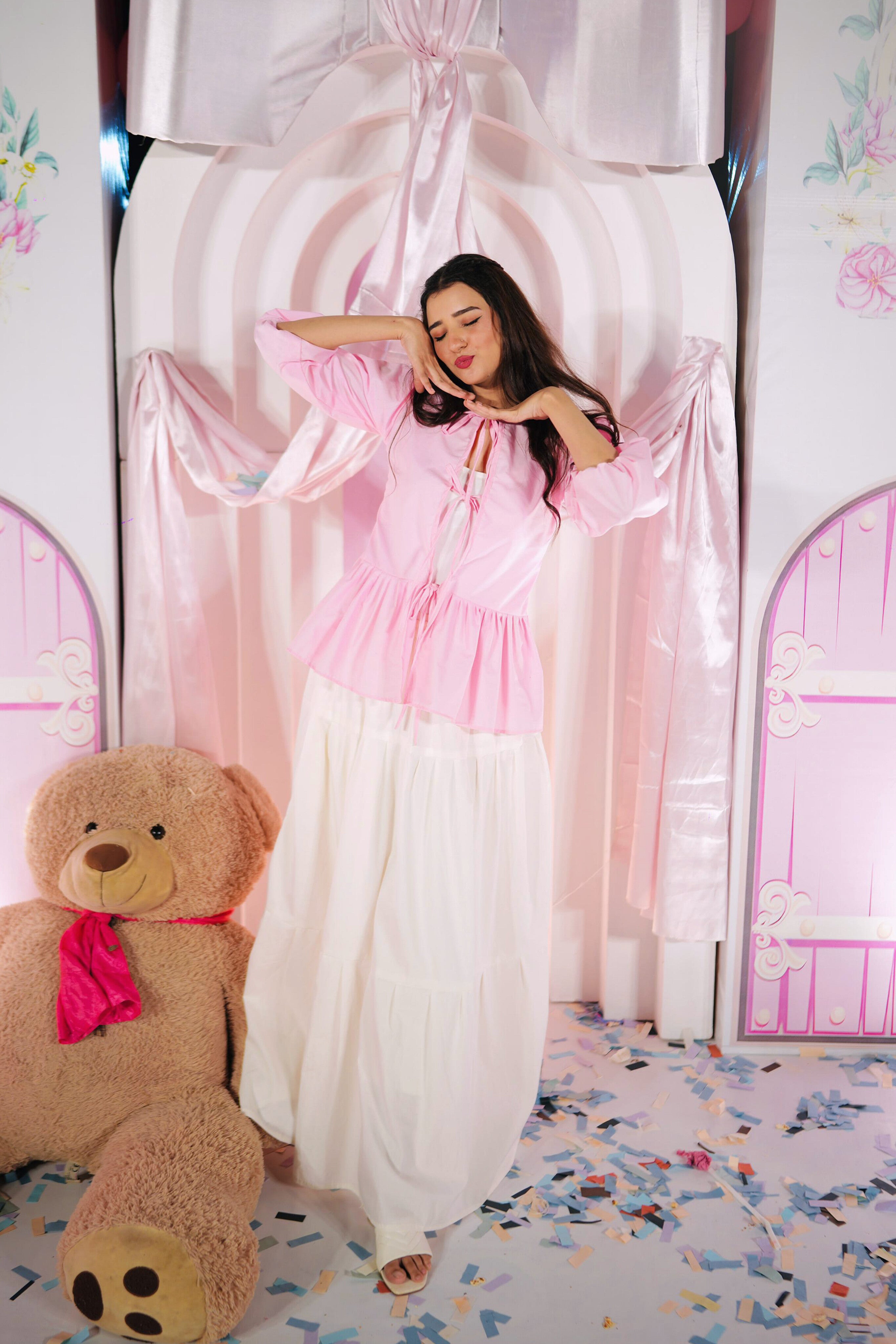 { COTTON CANDY TOP & SKIRT }