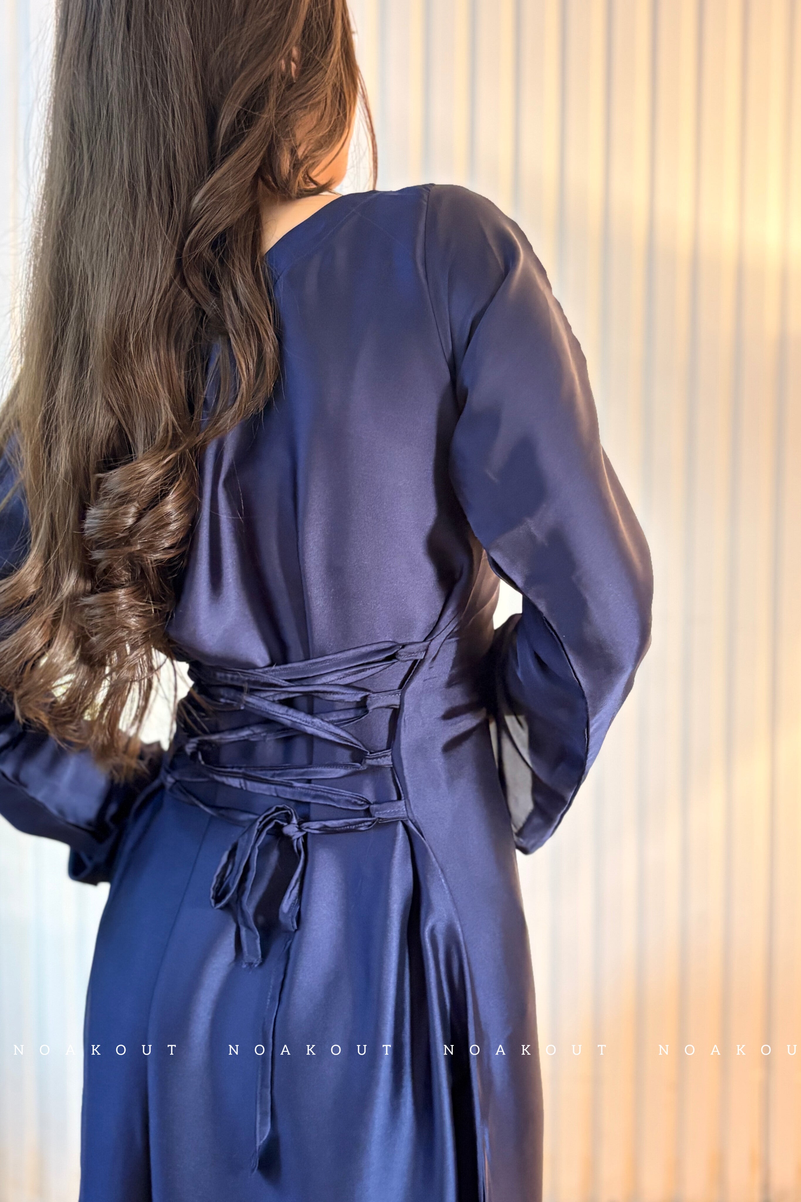 { ELEGANT SILK GOWN }