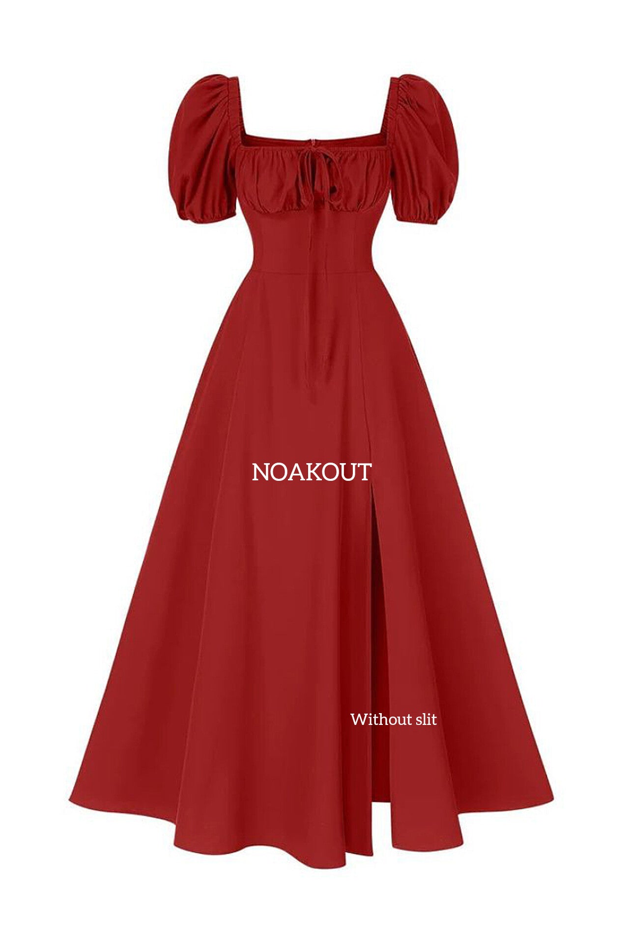 { COTTON MIDI DRESS }