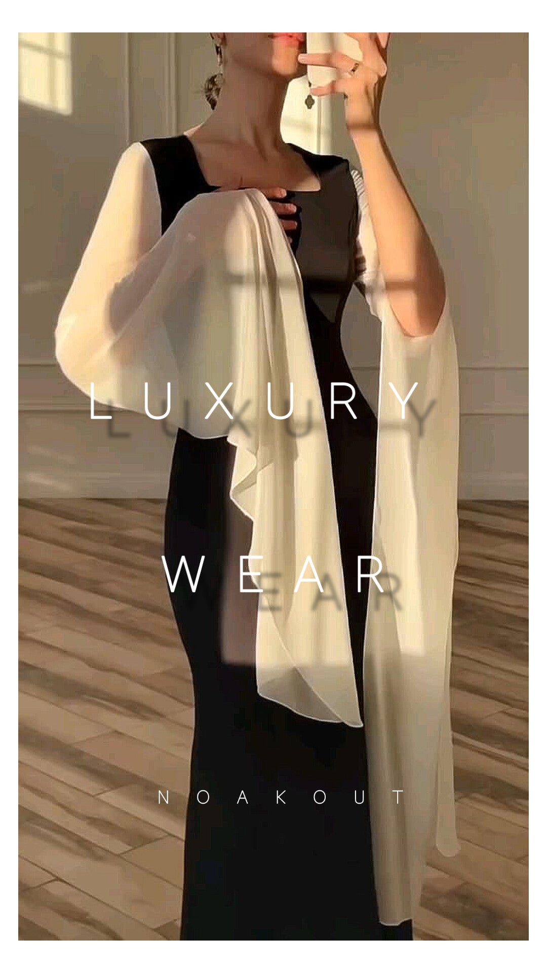 |STATEMENT SLEEVES DRESS|