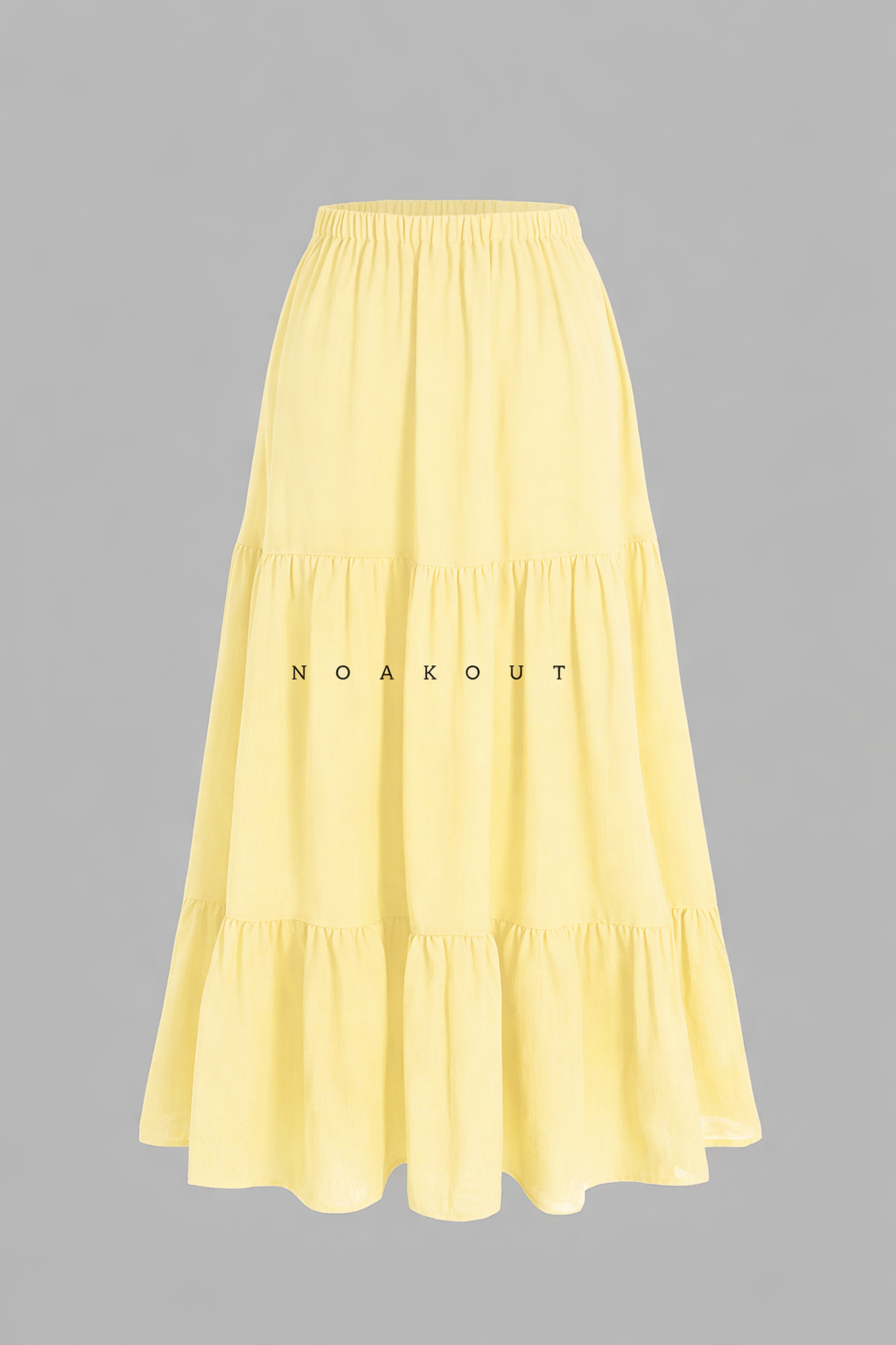 {  COTTON FRILL SKIRT }